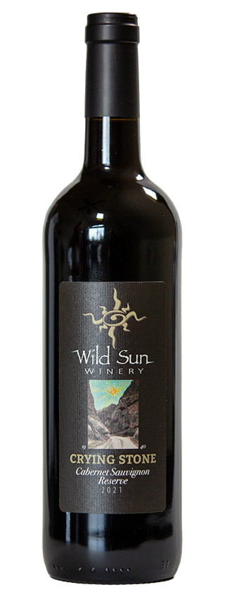 Bottle of Crying Stone Cab Sav Wine