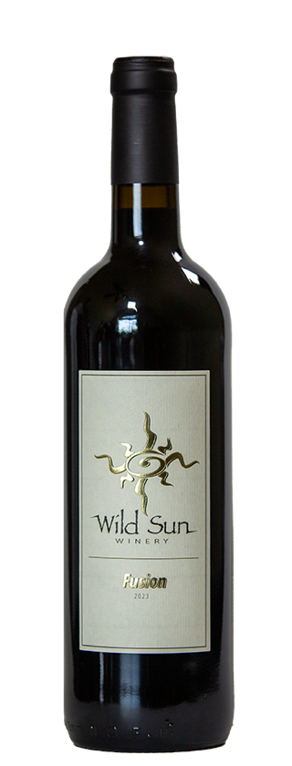 bottle of Fusion wine