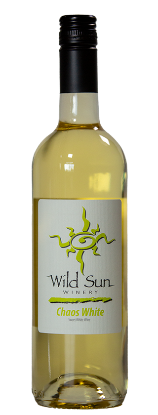Bottle of Chaos White Wine