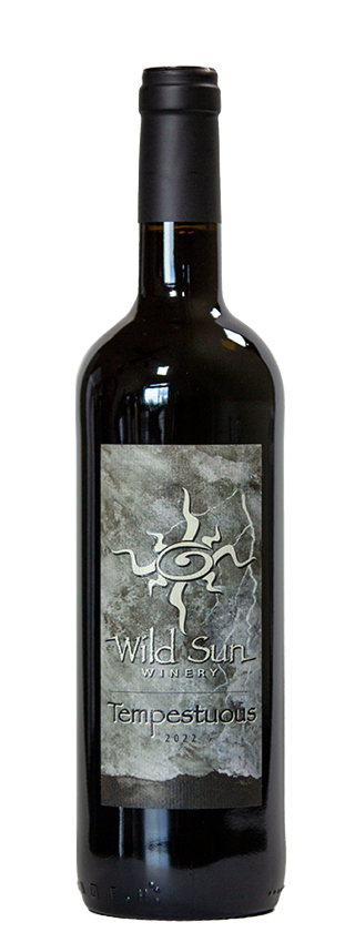 Bottle of Tempestuous wine